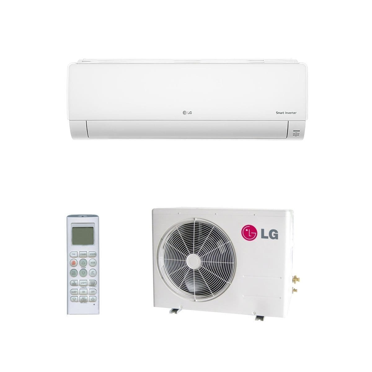 LG Deluxe Inverter 2,5 kW installée au Luxembourg