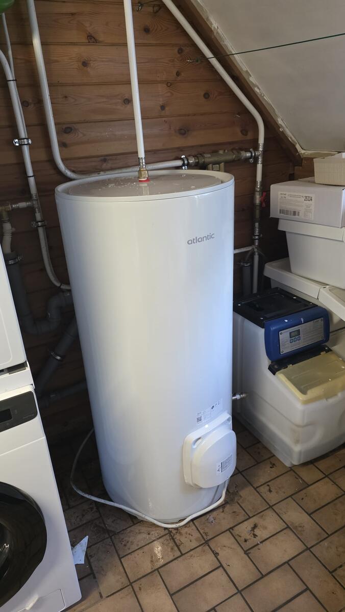 Boiler neuf raccordement Differdange
