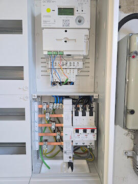 Compteur électrique installation Dudelange