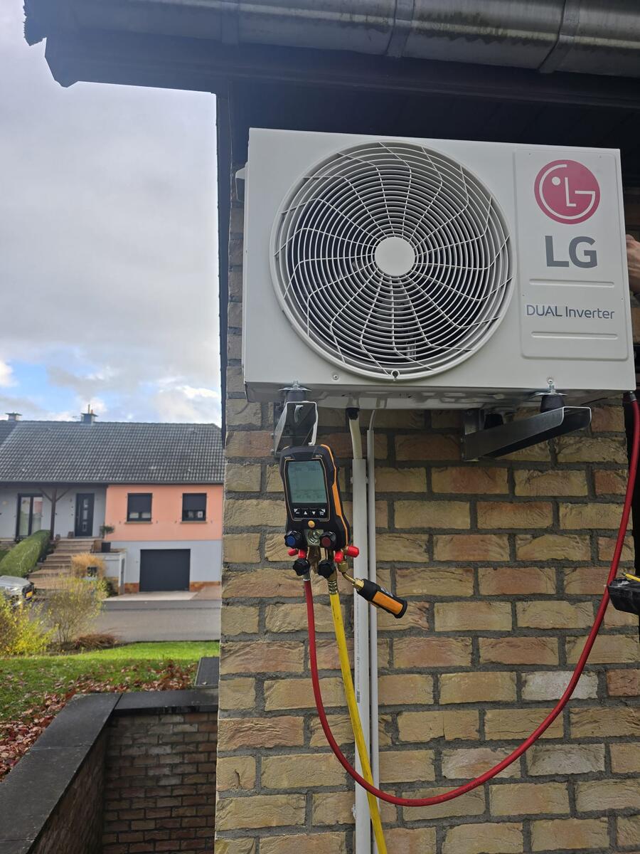 Dépannage climatisation LG erreur CH05 à Luxembourg-Ville