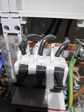 Raccordement électrique câble Sandweiler