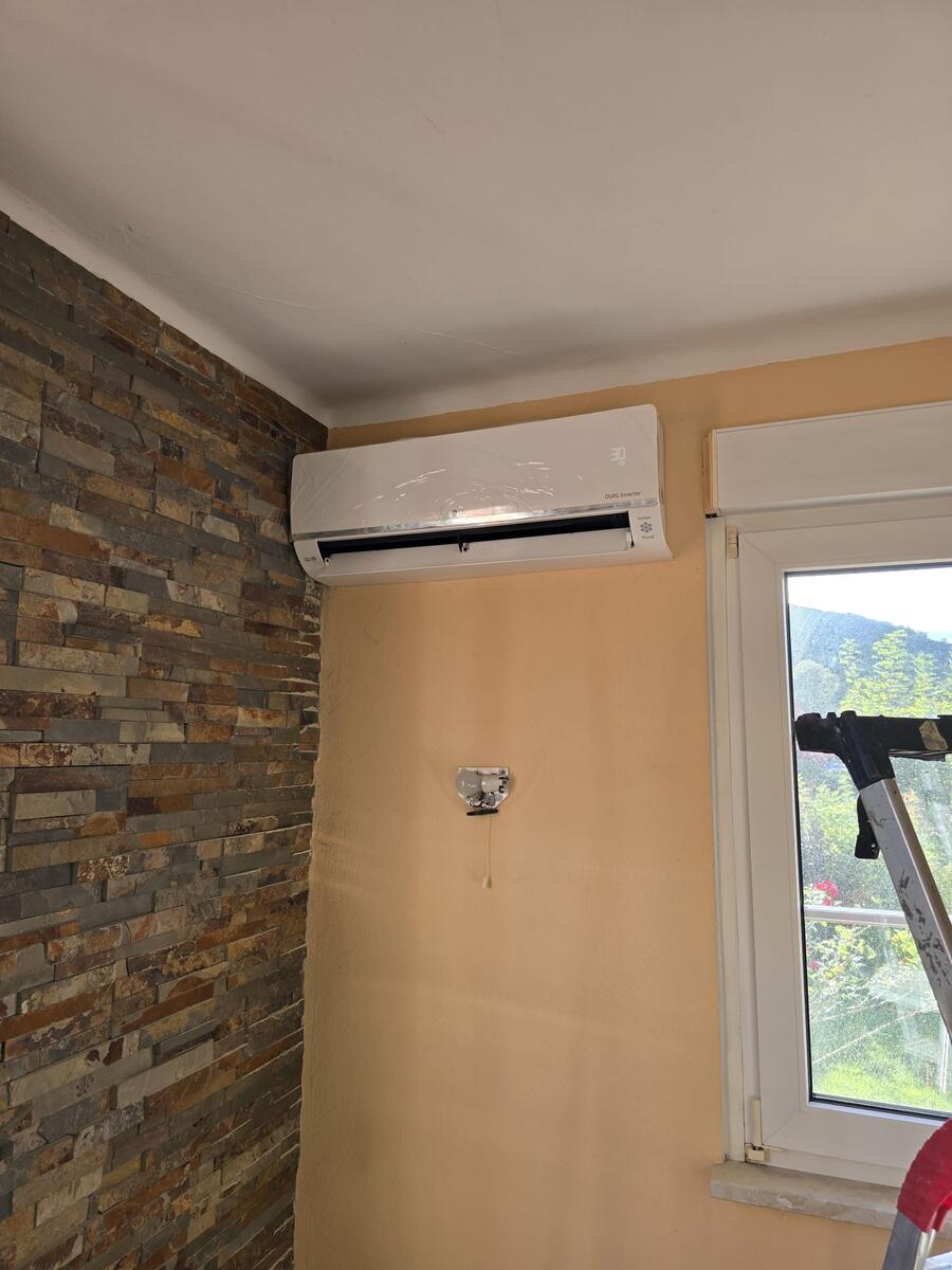 Split mural LG Dual Inverter mur pierre Strassen