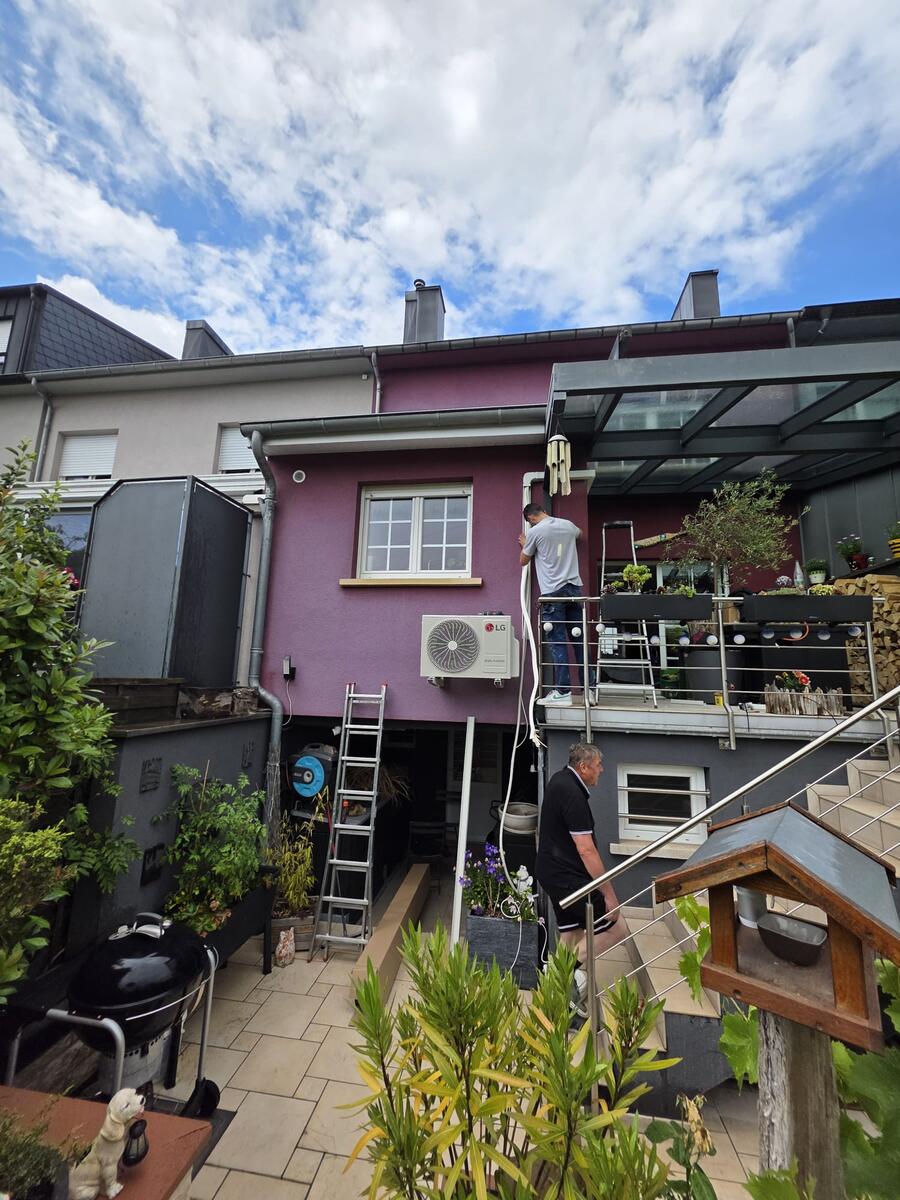 Installation climatisation Mamer