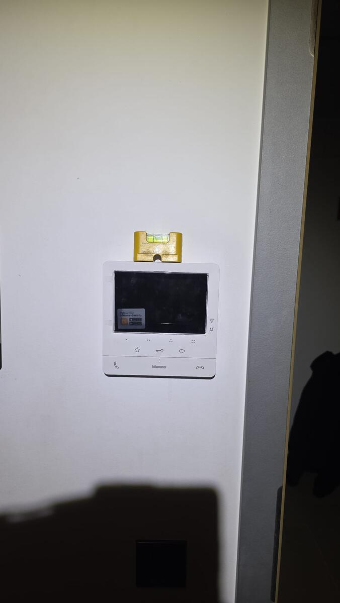 Visiophone Bticino installation Strassen Luxembourg